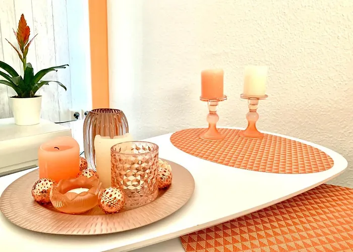 Cottbus-apartments - Apricot I Privat I Wifi I Kueche I Balkon Apartamento *